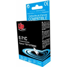 Ink cartridge UPrint Epson T0712C Cyan