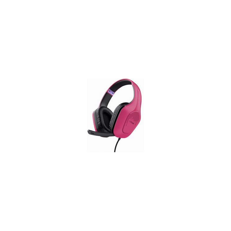 Headphones Trust GXT 415P Zirox Pink