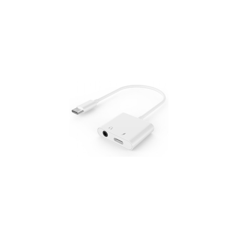 Audio adapter Gembird Type-C to 3.5 mm + Type-C