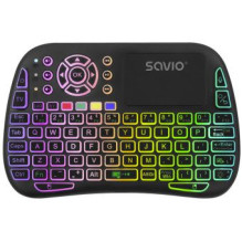Keyboard Savio ARGB Mini Bluetooth + 2.4 GHz Black