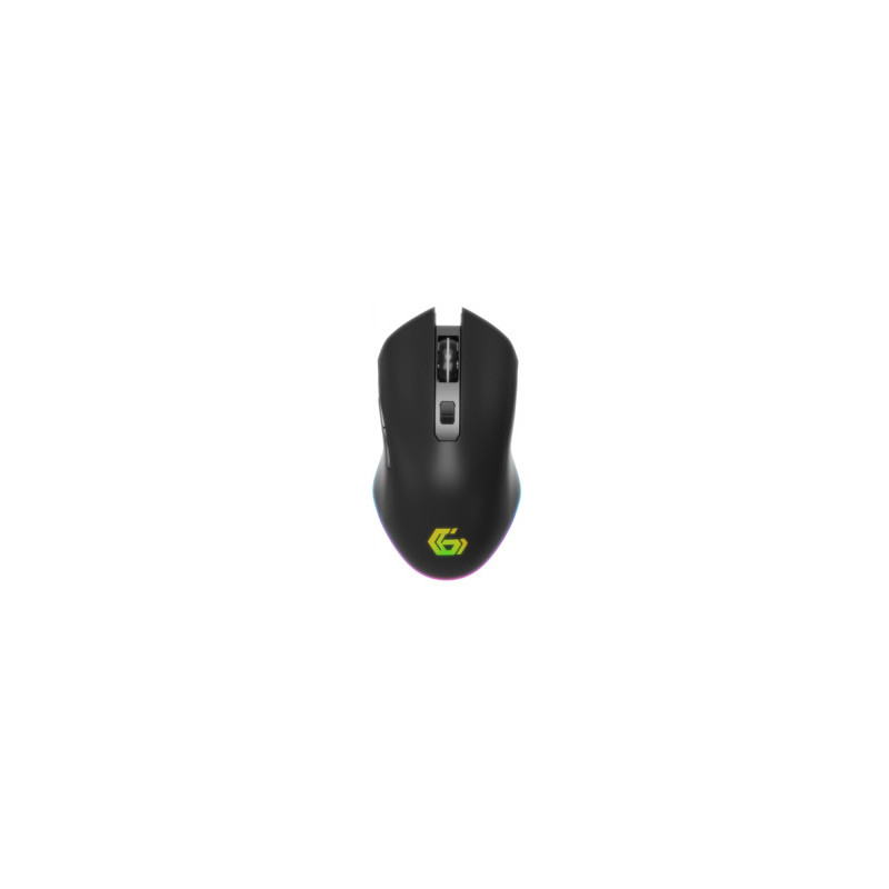 Kompiuterinė pelė Gembird RGB Firebolt, juoda