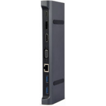 Docking station Gembird USB Type-C 9-in-1