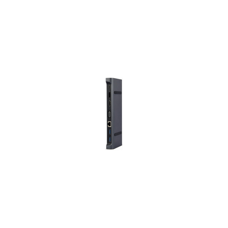 Docking station Gembird USB Type-C 9-in-1