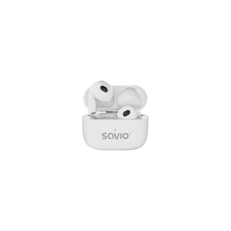 Headphones Savio TWS-01 PRO White