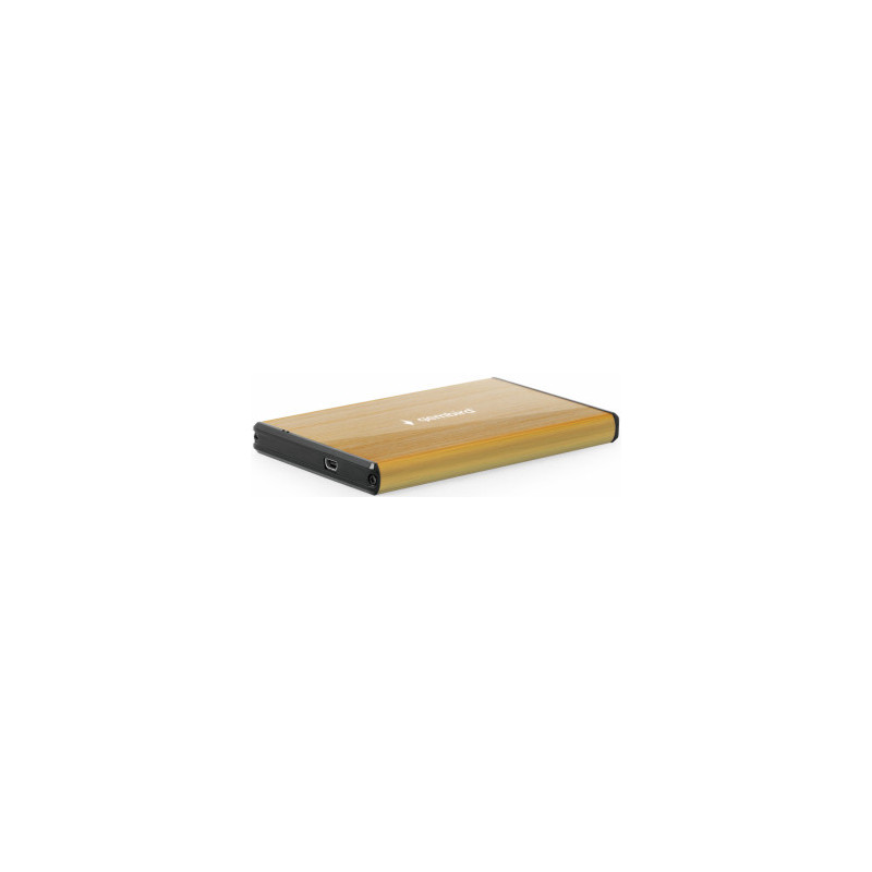 Gembird USB 3.0 2.5" auksinis