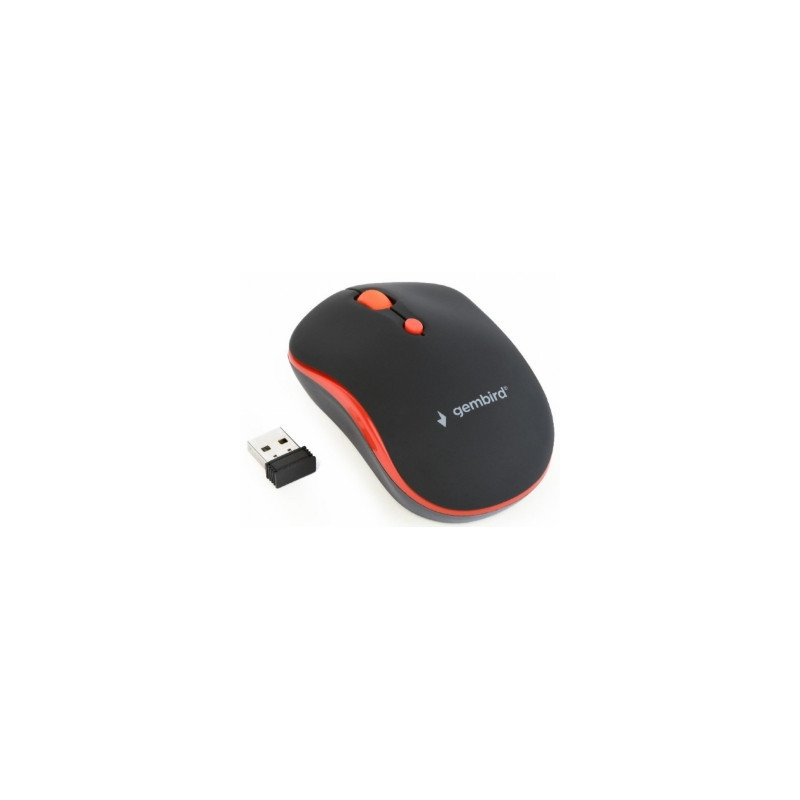 Gembird MUSW-4B-03 Wireless Black / Red
