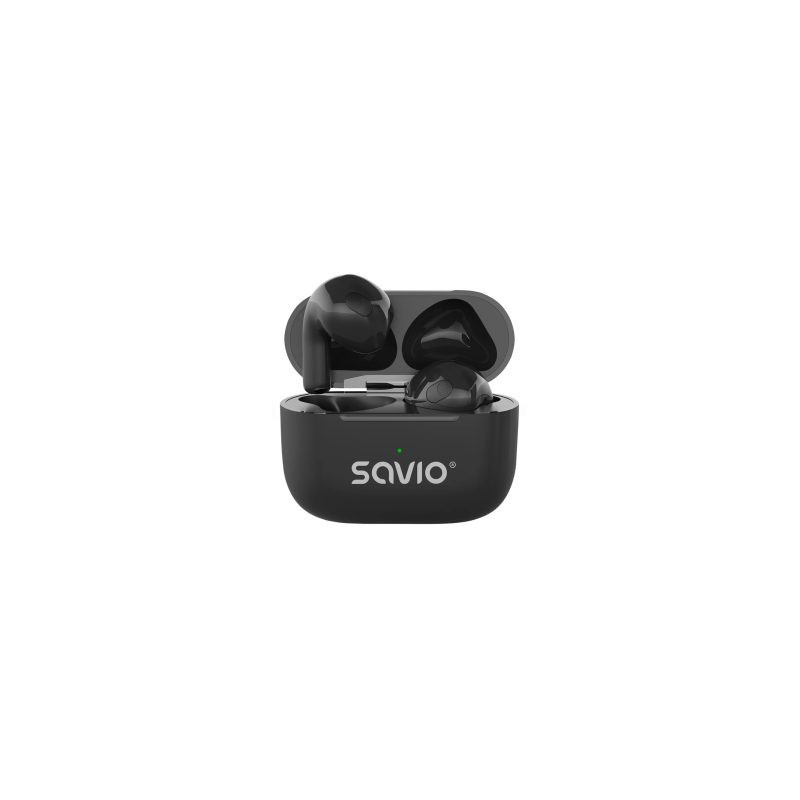 Headphones Savio TWS-02 PRO Black