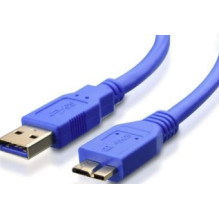 Cable Brackton USB-A Male -...