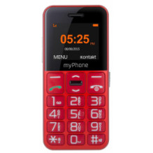 Mobile phone MyPhone Halo Easy Red