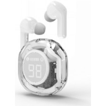 Gembird Transparent TWS in-ears White headphones