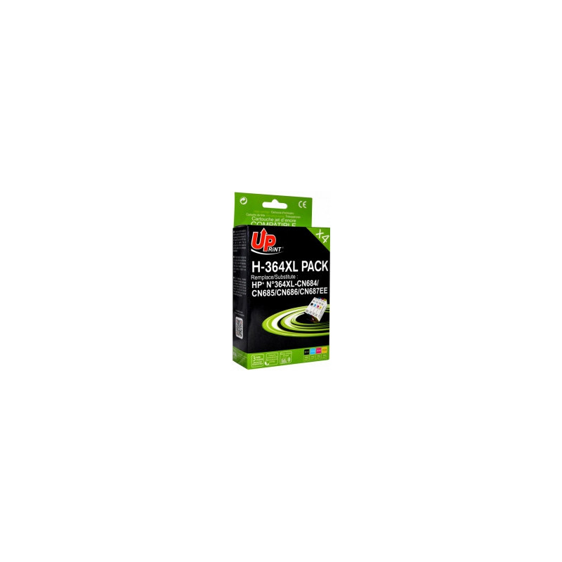 Rašalo kasetė UPrint HP 364XL Multipack