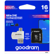 Goodram MicroSDHC 16GB All...
