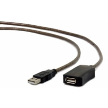 Cable Gembird Active USB Male - USB Female 5m Black