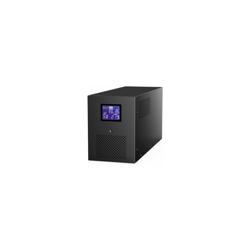 Uninterruptible power supply Energenie UPS With USB and LCD Display 3000 VA Black