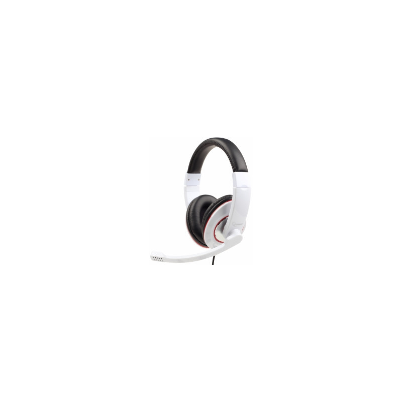 Gembird MHS-001-GW blizgiai balta