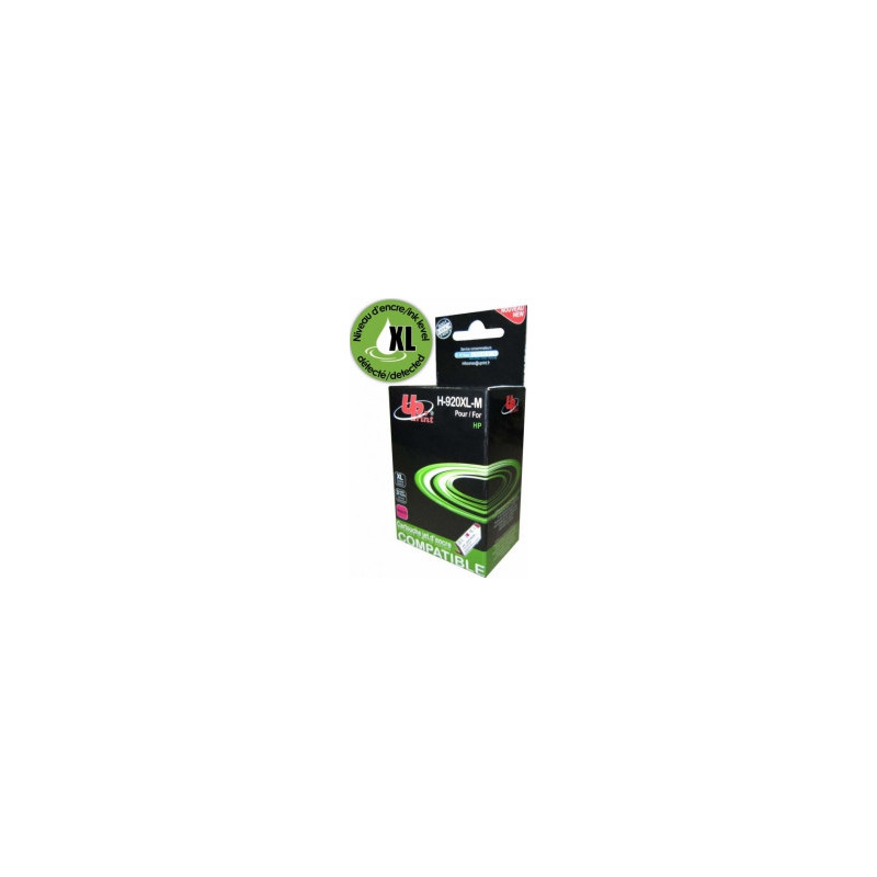Rašalo kasetė UPrint HP 920XLM purpurinė