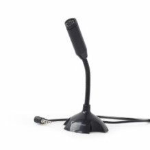 Stalinis mikrofonas Gembird MIC-D-02 juodas