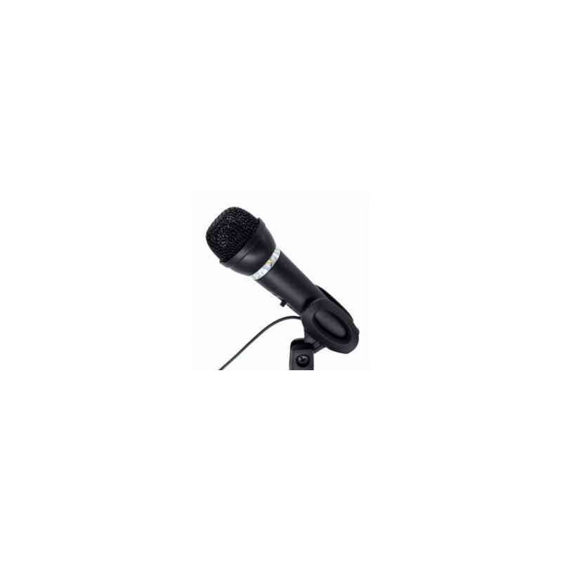 Kondensatorinis mikrofonas Gembird MIC-D-04 juodas