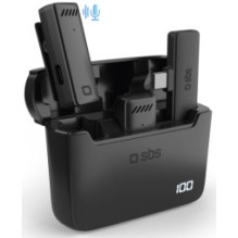 Belaidžiai mikrofonai SBS USB-C imtuvas 2x mikrofonai