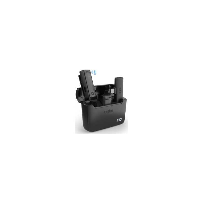 Belaidžiai mikrofonai SBS USB-C imtuvas 2x mikrofonai