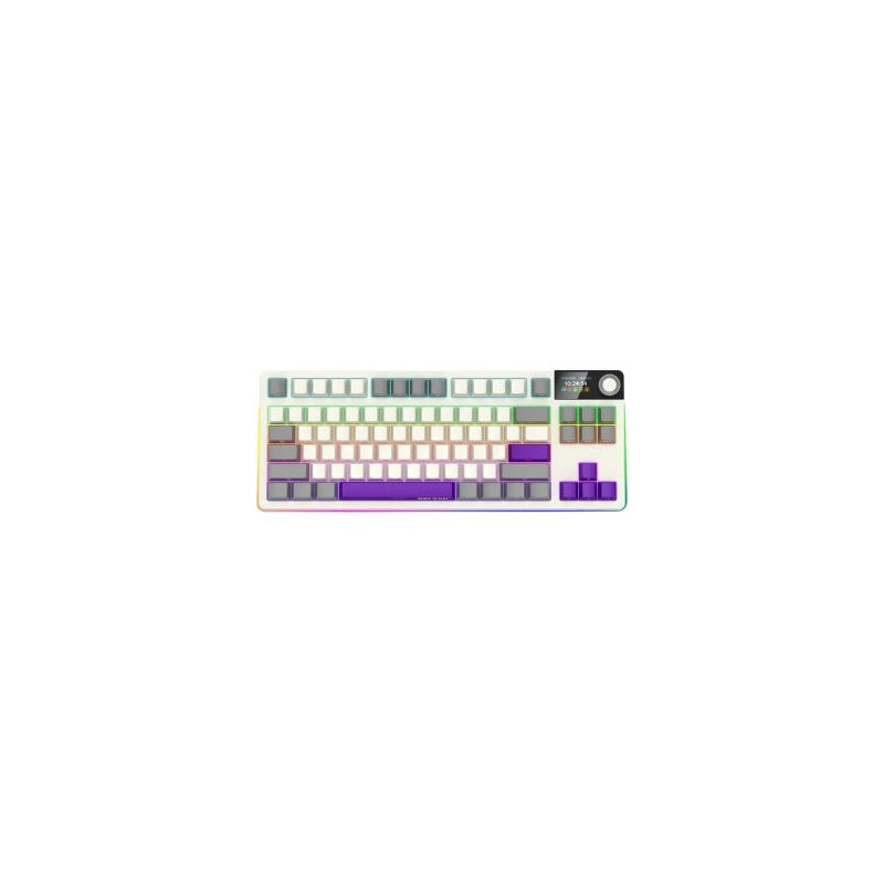 Keyboard Lorgar KBP70TKLW TKL Wireless White Beige
