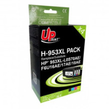 „UPrint HP H-953XL“ pakuotė, 4 juodos / žydros / mėlynos / geltonos spalvos