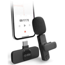 Belaidis mikrofonas SBS USB-C imtuvo laikiklis mikrofonui
