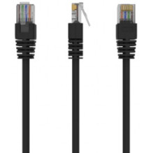 Kabelis Gembird Patch UTP 0,25 m CAT 5e juodas