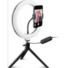 Telefono stovas SBS trikojis 20 cm LED žiedinis šviestuvas