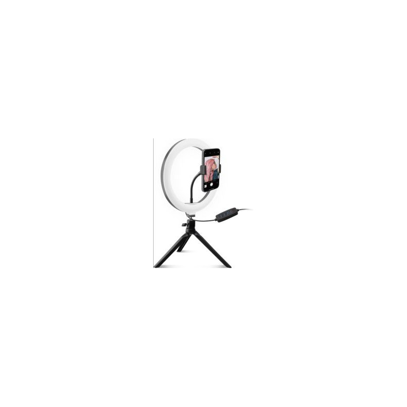 Telefono stovas SBS trikojis 20 cm LED žiedinis šviestuvas