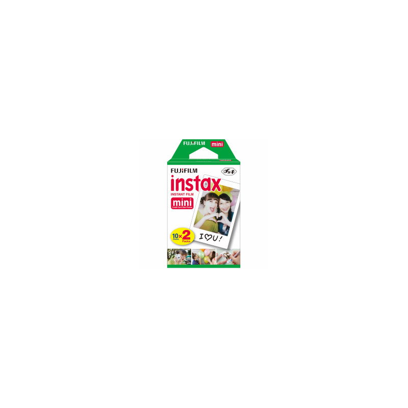 Fujifilm Instax Mini blizgi momentinė fotojuostelė, 10x2, 6,2 cm x 4,6 cm