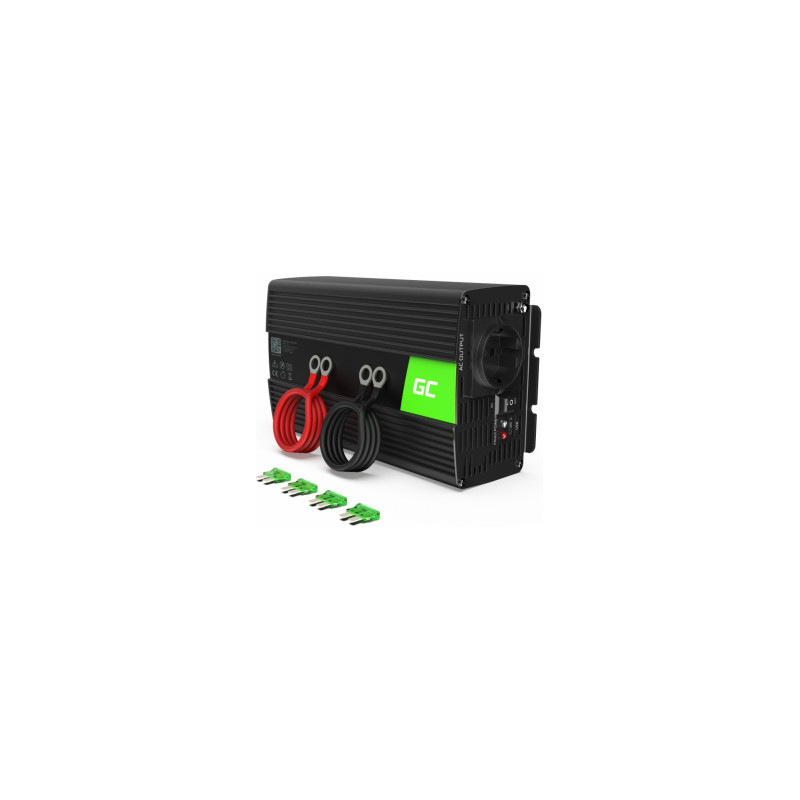 Power converter Green Cell Car Power Inverter Converter 12V to 230V 1000W / 2000W