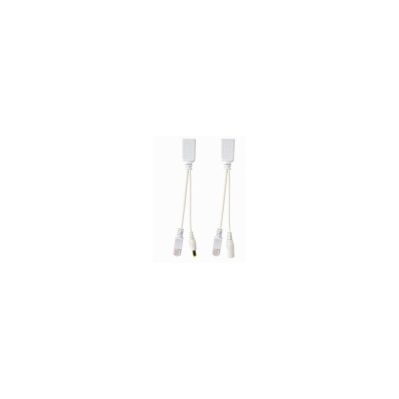 Gembird UTP passive POE adapter kit 0.15m White