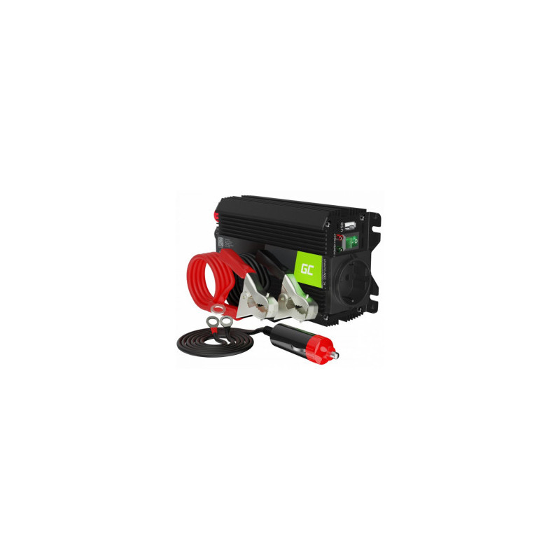 Green Cell PRO Car Power Inverter Converter 24V to 230V 300W / 600W with USB
