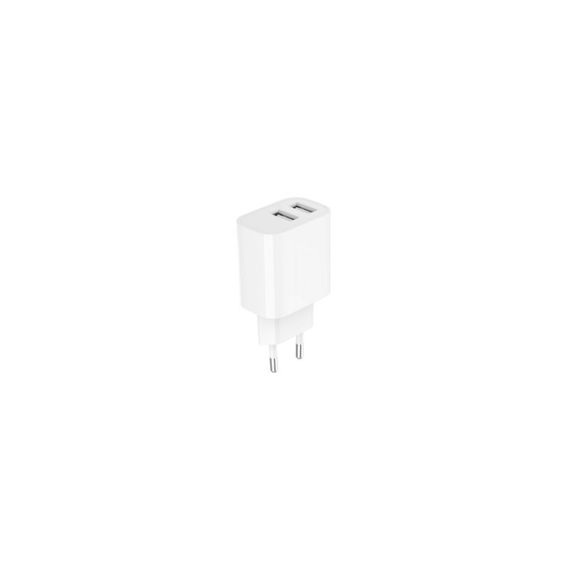 Įkroviklis Gembird Universalus 2 x USB įkroviklis, baltas