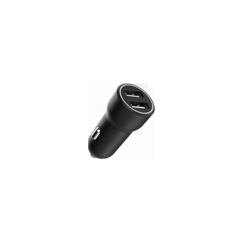 Car charger Gembird 2-port USB Car Charger Black