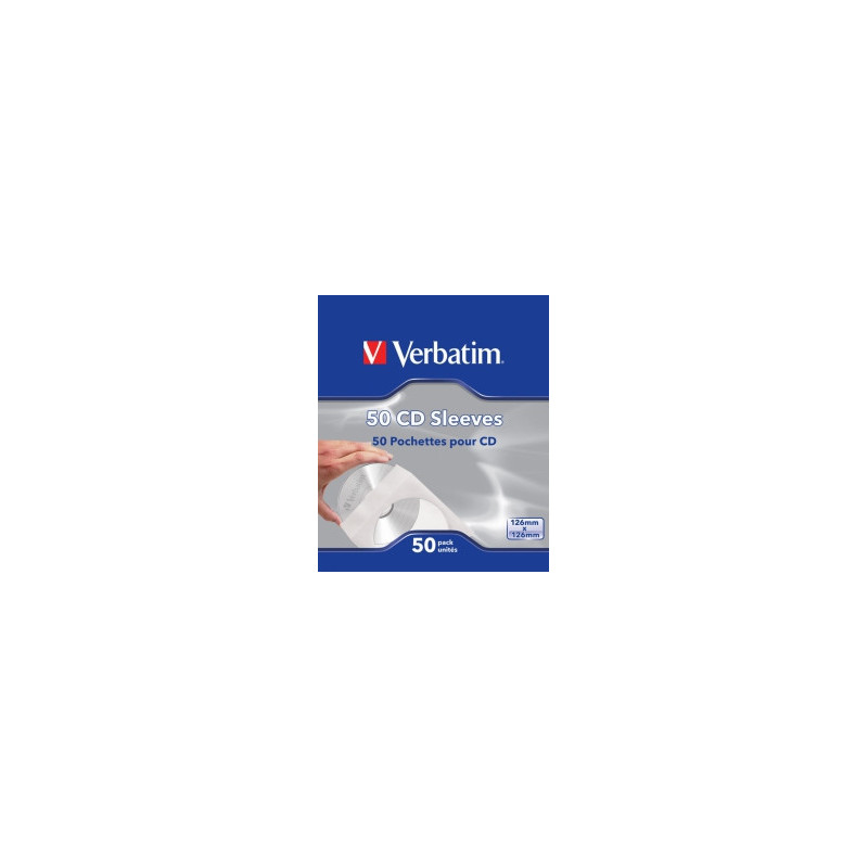 CD / DVD viršeliai Verbatim 50 vnt.