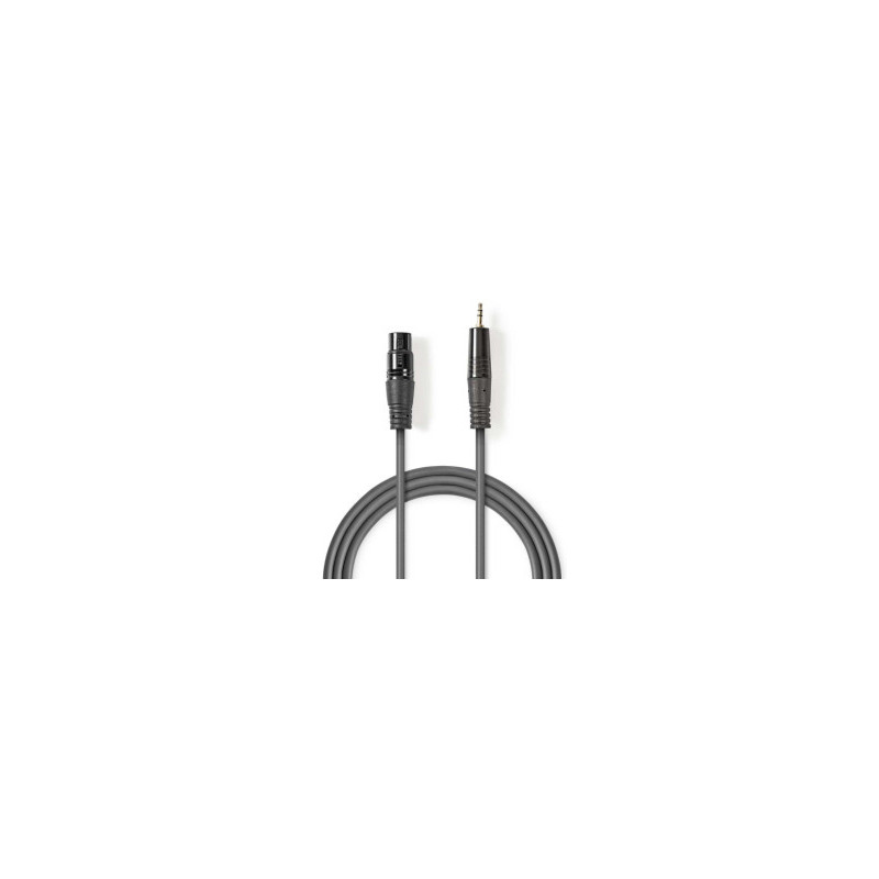 Nedis XLR kabelis F - 3,5 mm M 1 m