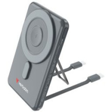 Verbatim Charge n Go 5000mAh Magnetic Wireless Charging Grey - 2 cables