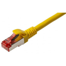 Kabelis Brackton Patch SF / UTP 2m CAT 6a geltonas