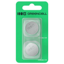 Batteries Green Cell 2x Lithium CR2032 3V 220mAh