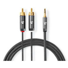 Cable Nedis AUX 3.5mm - 2x...