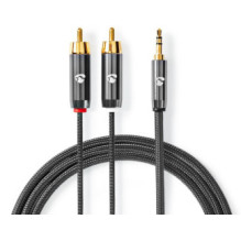 Cable Nedis AUX 3.5mm - 2x...