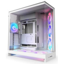 Kompiuterio korpusas NZXT H9 Flow RGB+ baltas