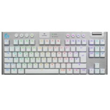 „Logitech G915X TKL“ balta lytėjimo klaviatūra
