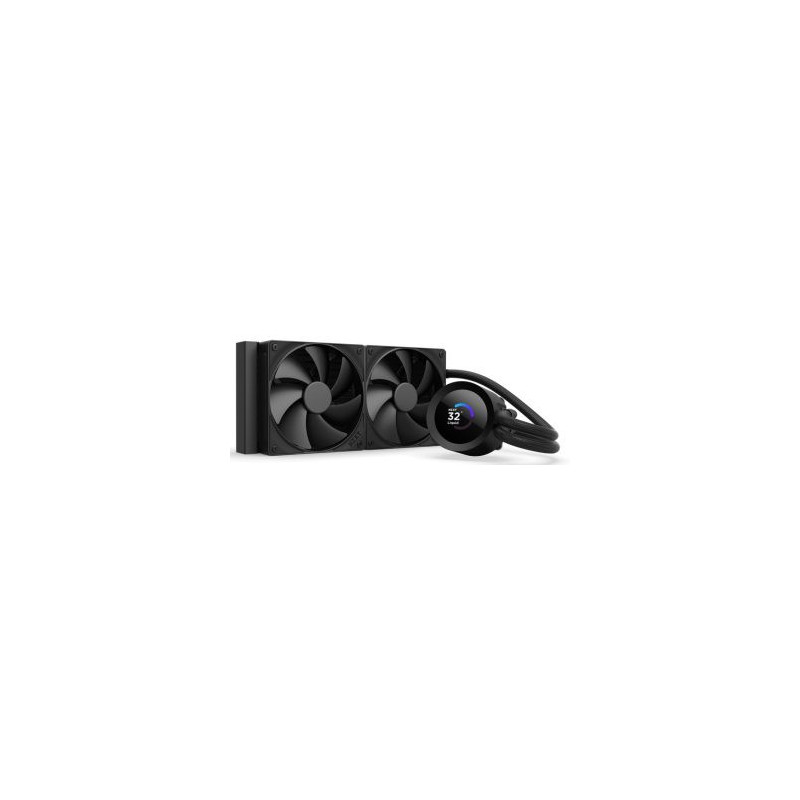 CPU aušintuvas NZXT Kraken Plus 240 LCD juodas