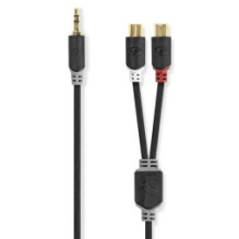Adapter Nedis 3.5mm M - 2x...