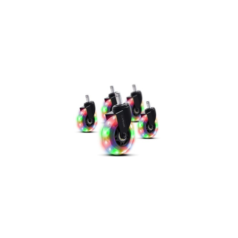 Kompiuterio kėdės ratukai Trust GXT701 RGB LED