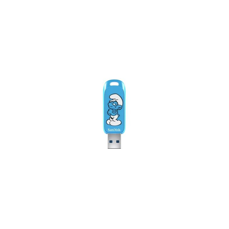 Flash drive Sandisk Smurfs 128GB Brainy Smurf Edition