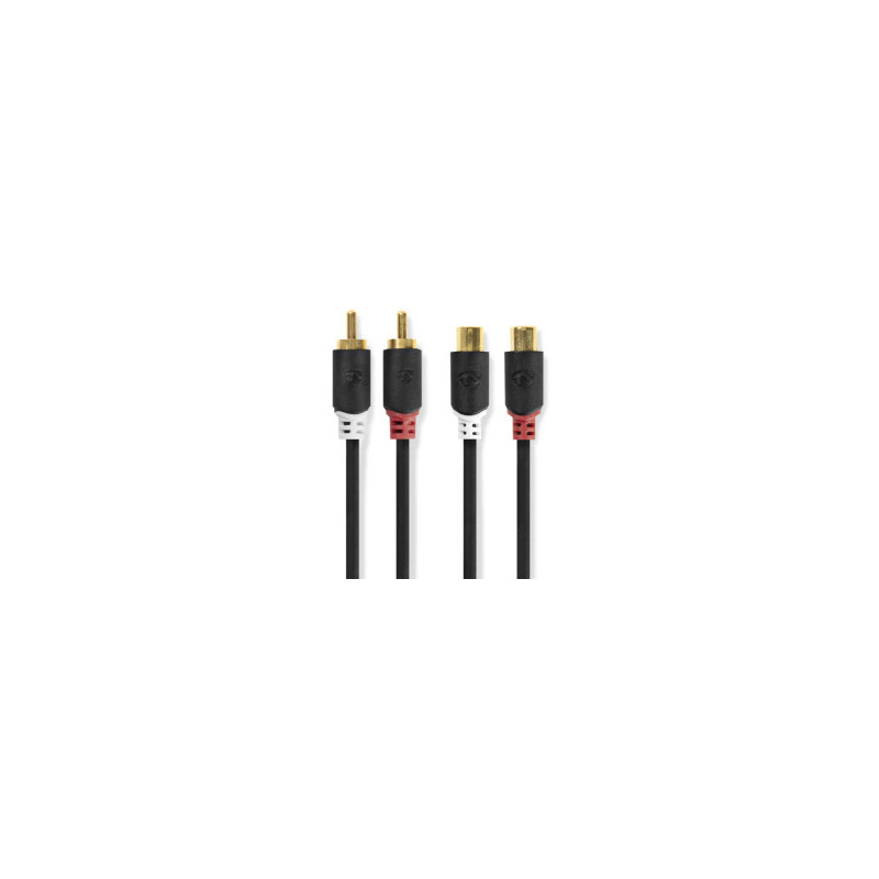 Laidas Nedis 2x RCA - 2x RCA F 2m